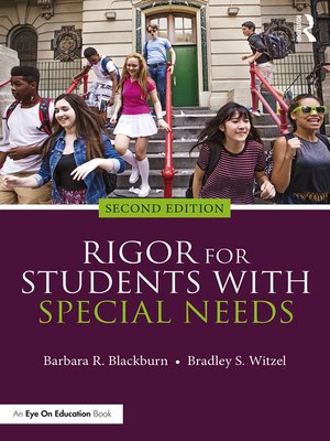 cover image of Rigor for Students with Special Needs